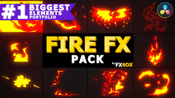 2D FX Fire - VideoHive 38230104