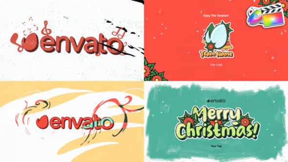 Christmas Logo Fcpx - VideoHive 49636189