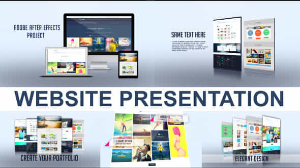Website Presentation - VideoHive 9763955