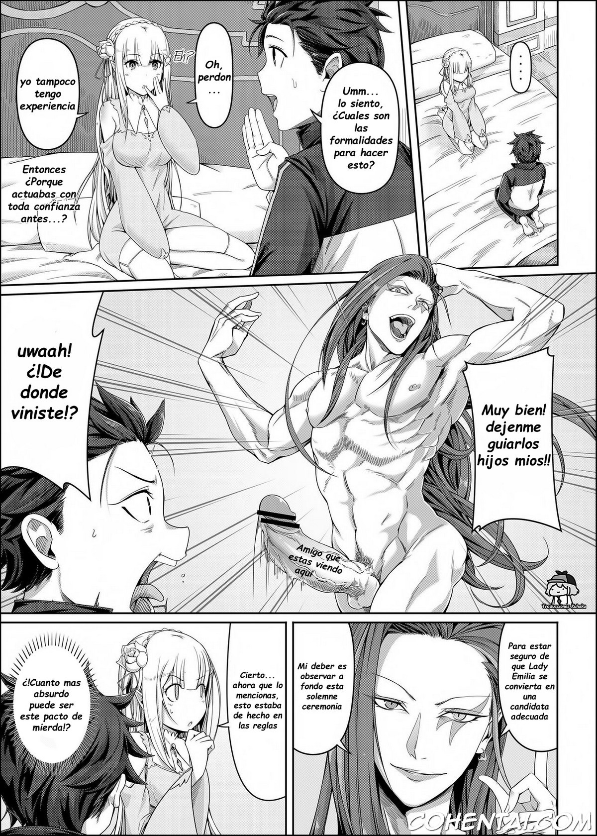 Jishou Kishidou (Re:Zero kara Hajimeru Isekai Seikatsu) xxx comics manga porno doujin hentai español sexo 