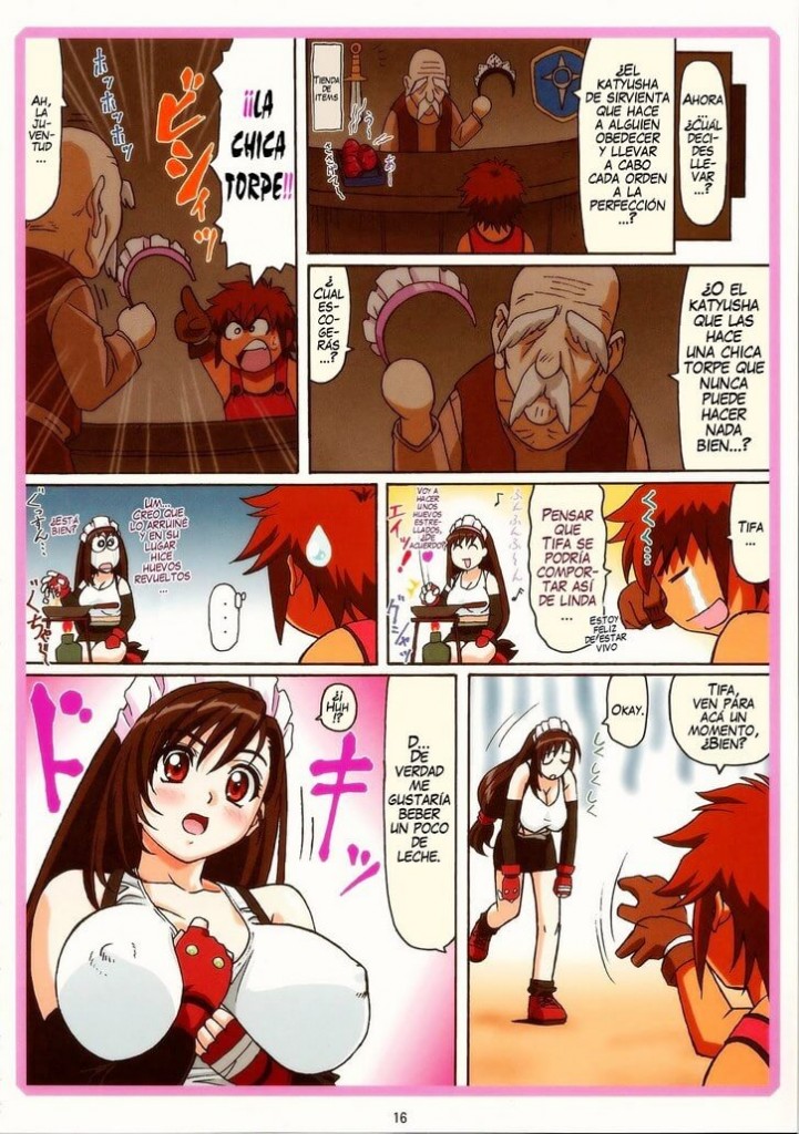 Tifa W Cup (Comic XXX) - 13