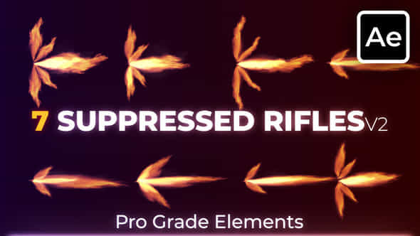 Suppressed Rifles | - VideoHive 45610895