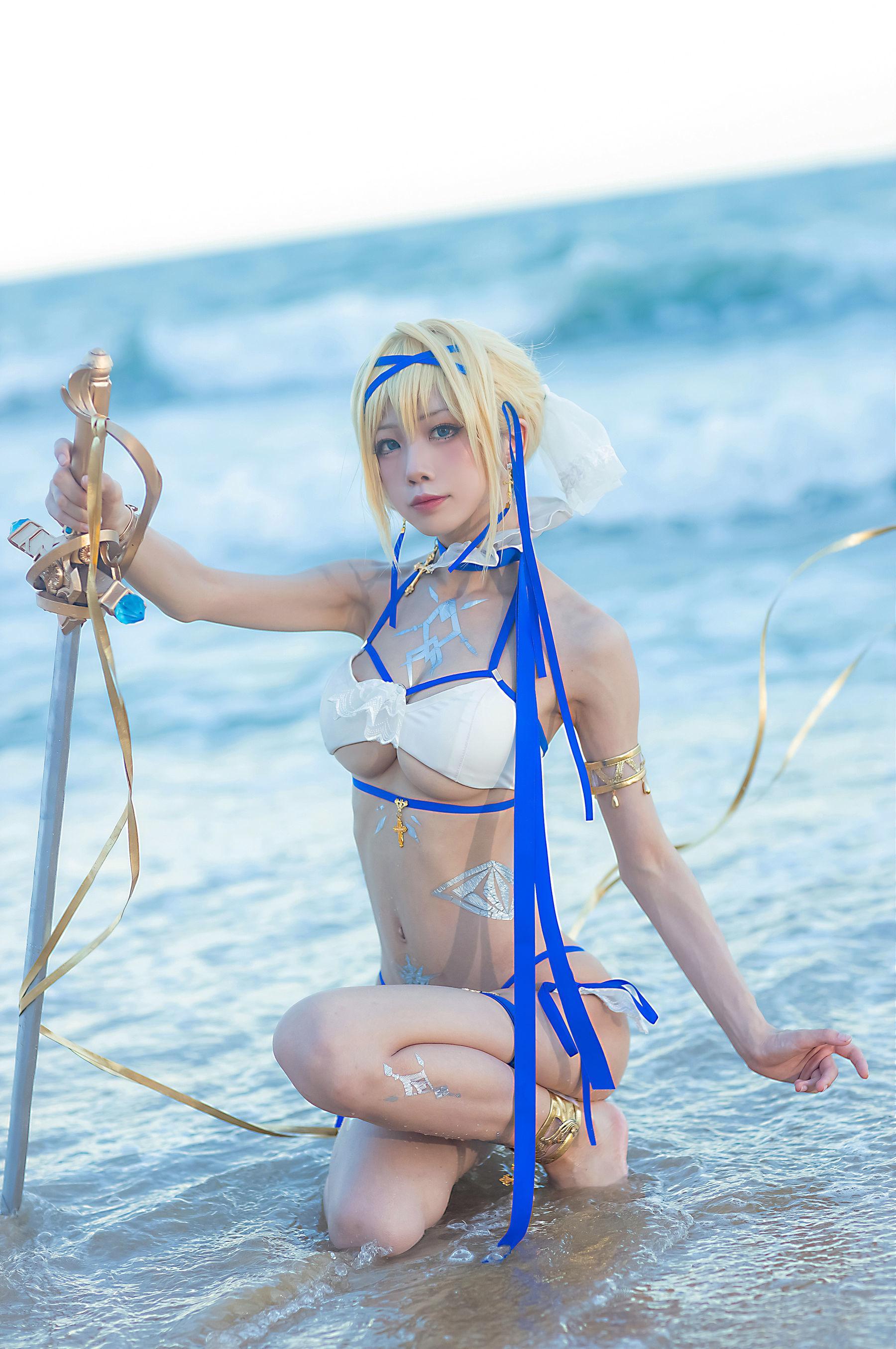 [网红COSER] 水淼aqua – 圣女贞德 写真集(29)