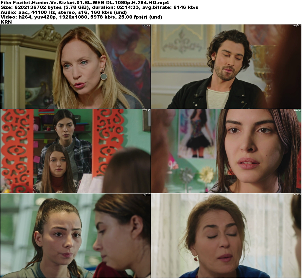 Fazilet Hanim Ve Kizlari 01-50.Bölüm BoXset WEB-DL HQ 1080p H.264.