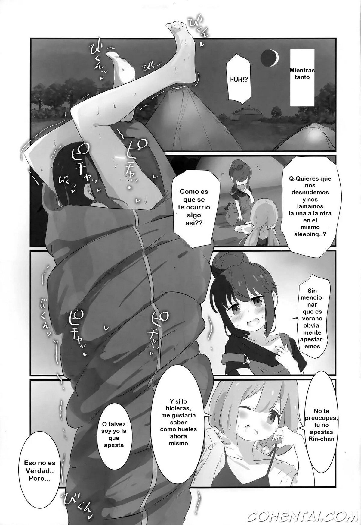 Bocchi-chan to Ecchi Camp (Bocchi the Rock!, Yuru Camp) xxx comics manga porno doujin hentai español sexo 