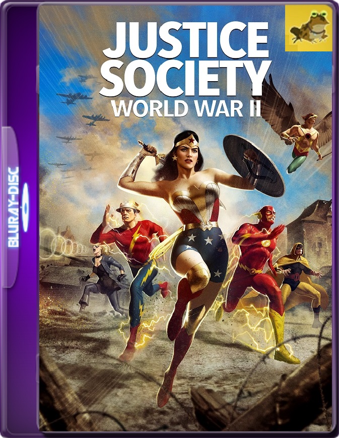 Justice Society: World War II (2021) WEB-DL 1080p (60 FPS) Latino / Inglés