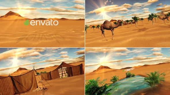 Desert Logo - VideoHive 22546512