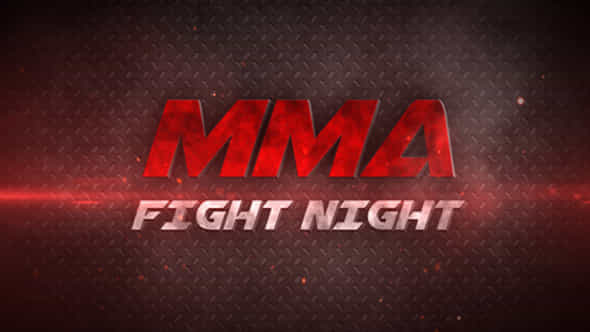 Fight Night MMA - VideoHive 21537015