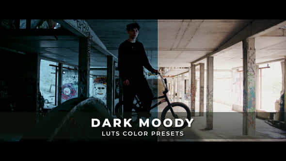 Dark Moody Luts - VideoHive 43193576