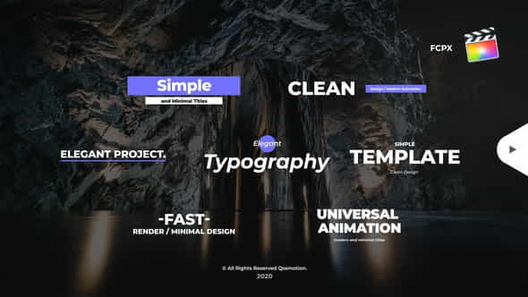 Simple And Minimal Titles Pack - VideoHive 31365868