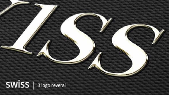 Swiss Logo - Gold Silver - VideoHive 4278937