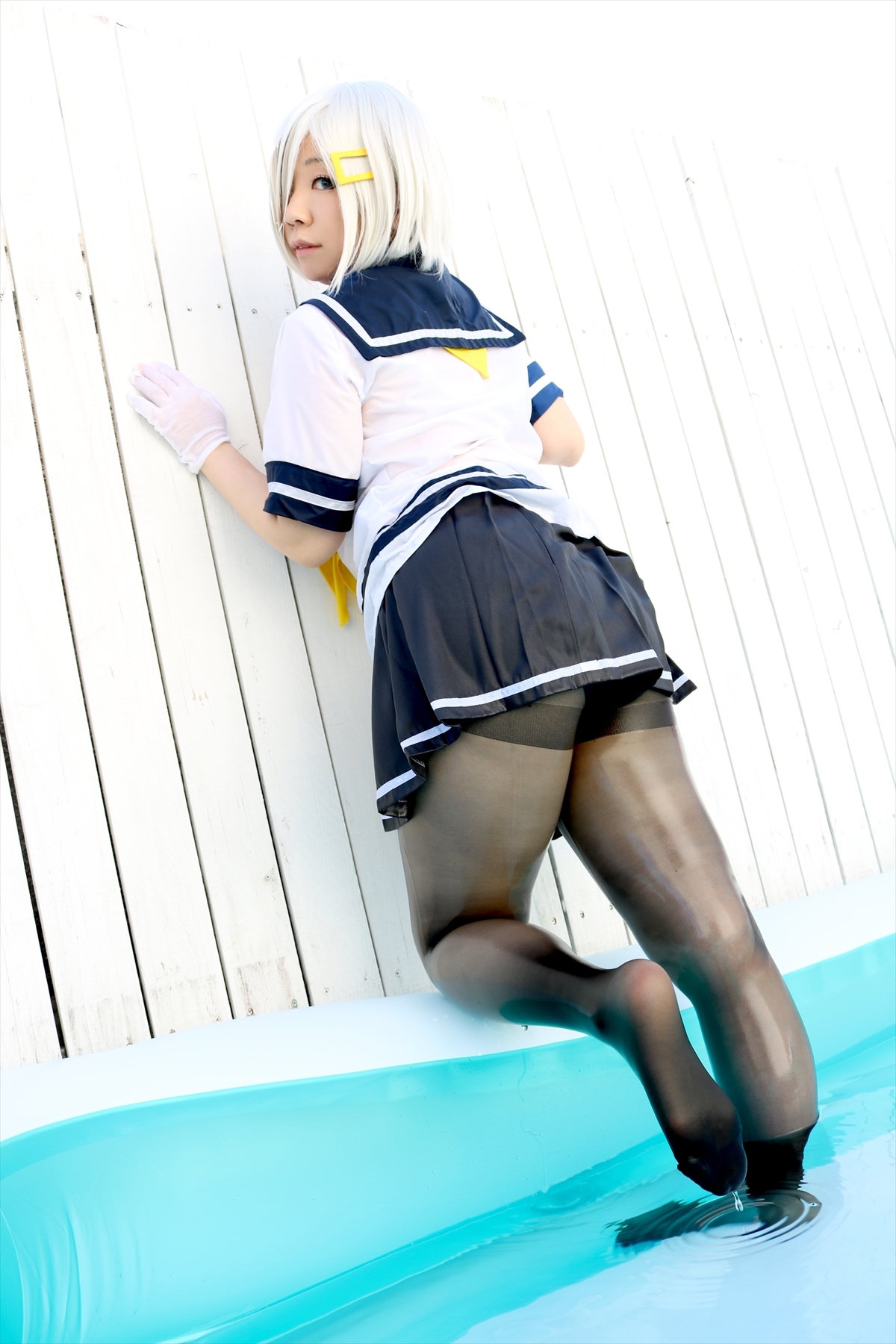 水も滴るいい浜風