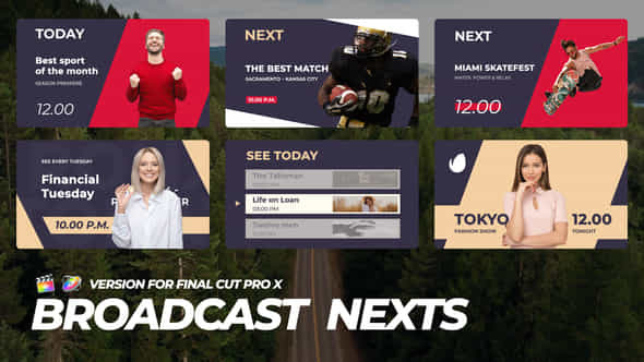 Broadcast Nexts - VideoHive 45408246