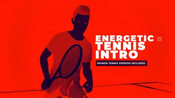 Energetic Tennis Intro - VideoHive 24045770