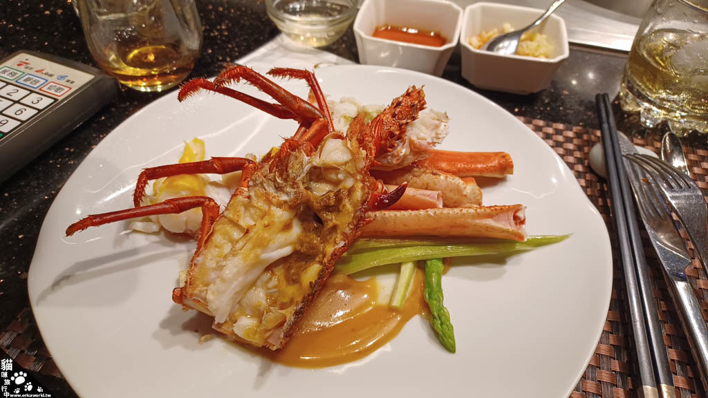 龍蝦 副主菜 Oui 56 法式鐵板燒 台北 餐廳