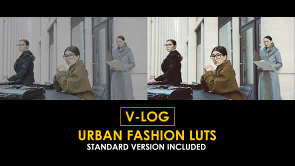 Vlog Urban Fashion And Standard Luts - VideoHive 51280683