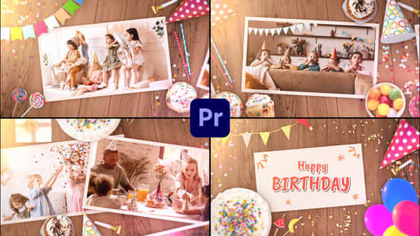 Happy Birthday Slideshow - VideoHive 39728330