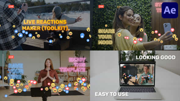 Live Reactions Maker - VideoHive 44958816