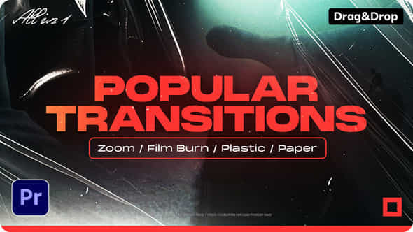 Film Burn Zoom Transitions - VideoHive 51710690