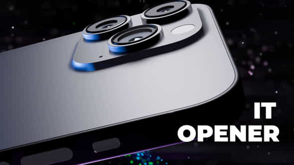 3D Opener App Colorful Elements - VideoHive 51282395