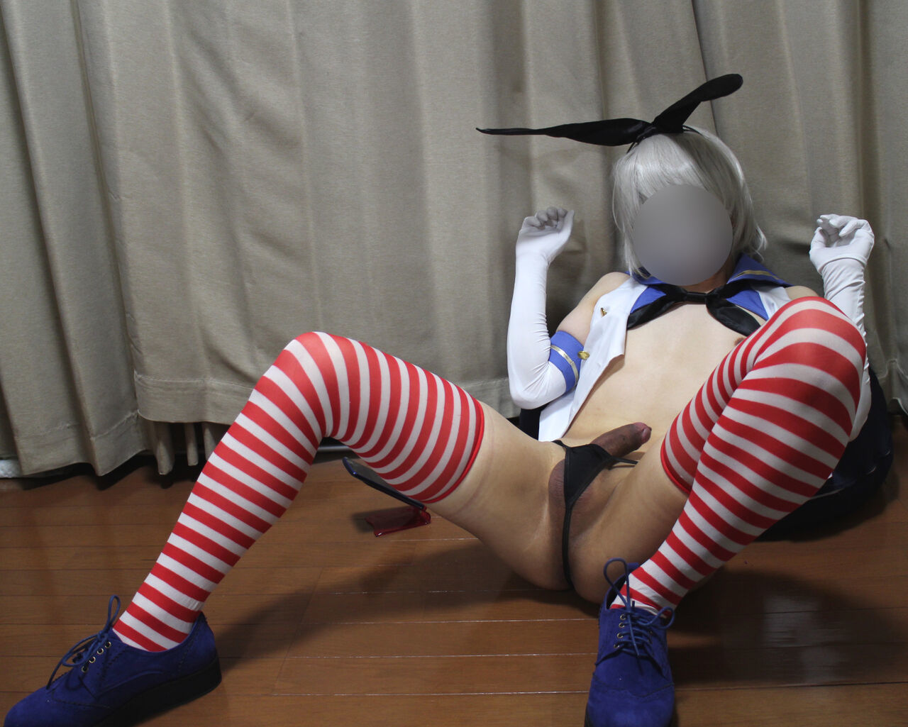 [trans] Hatarabu - z1 & z3 Shimakaze cosplay