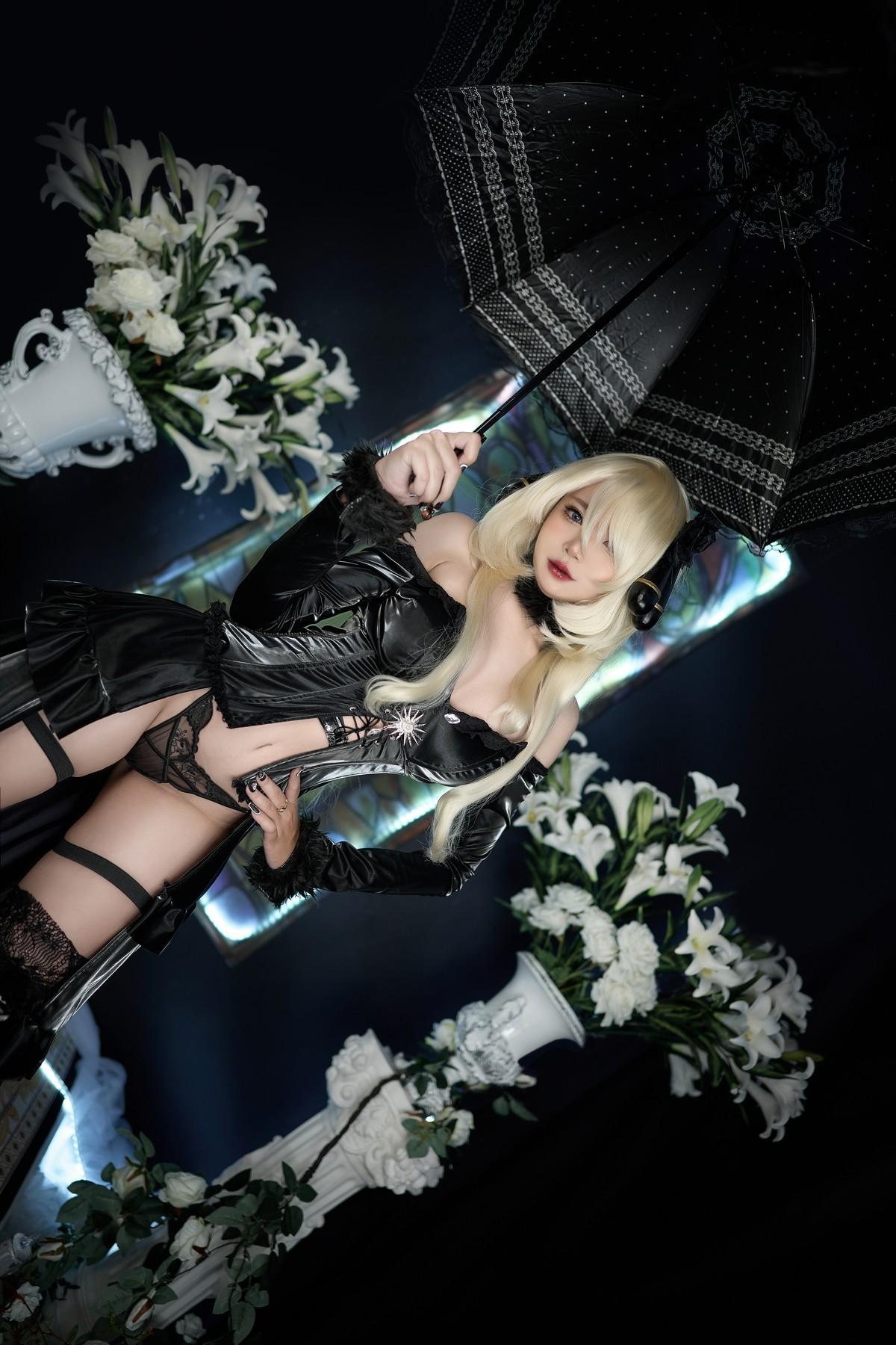 Cosplay 洛璃LoLiSAMA 暗黑小红帽(2)