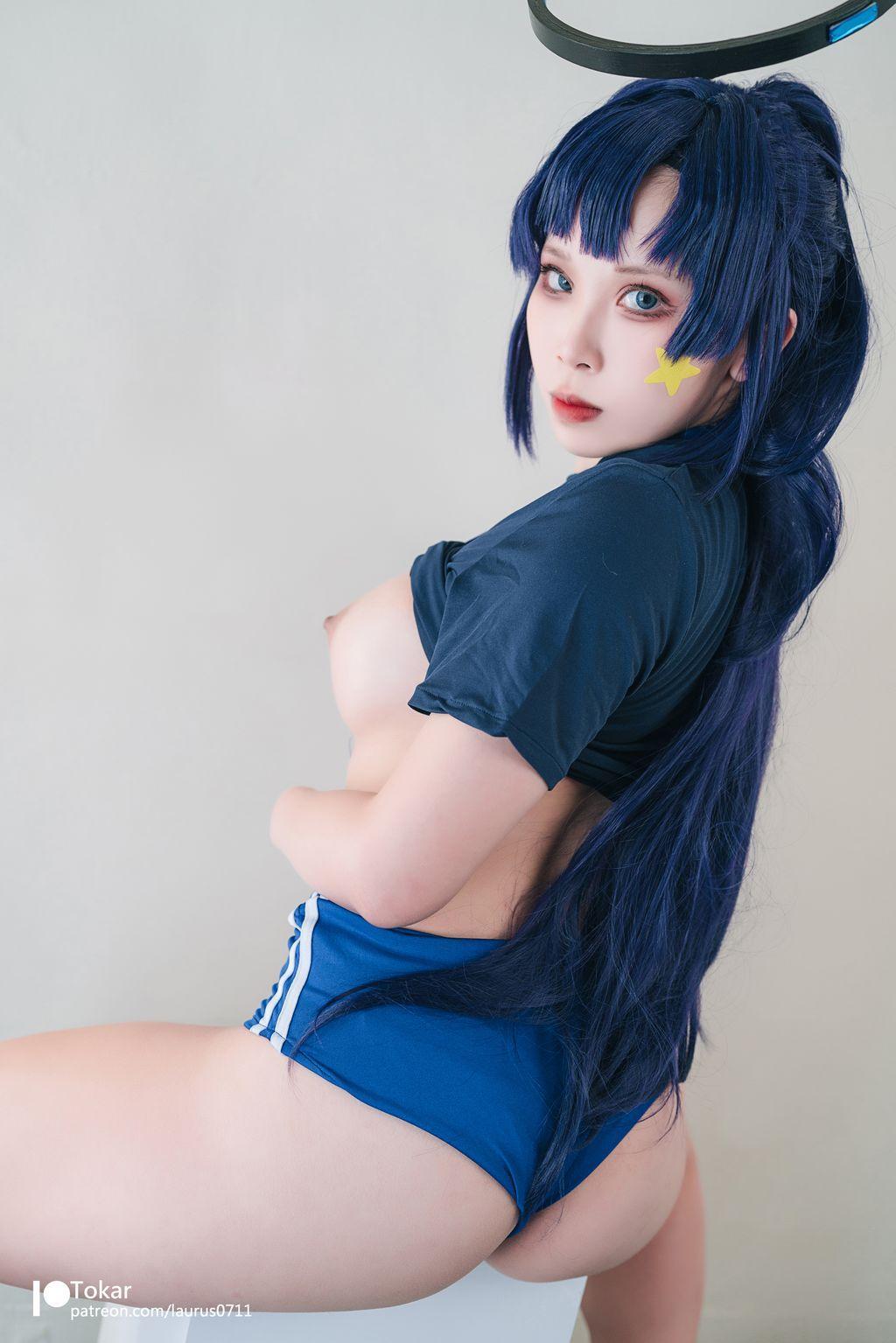 Coser@Tokar浵卡: 早濑优香(体操服) Hayase Yuuka (Gym ver) (45 photos)(20)
