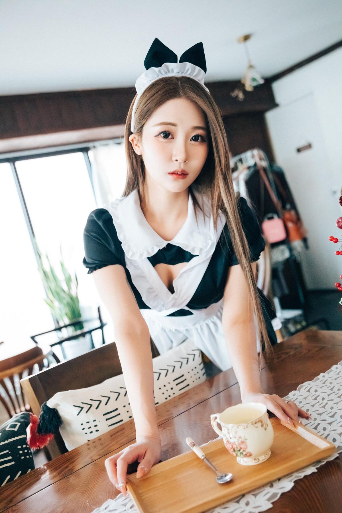 Jeong Bomi 정보미, [Loozy] Maid Cafe +S.Ver Set.01(6)