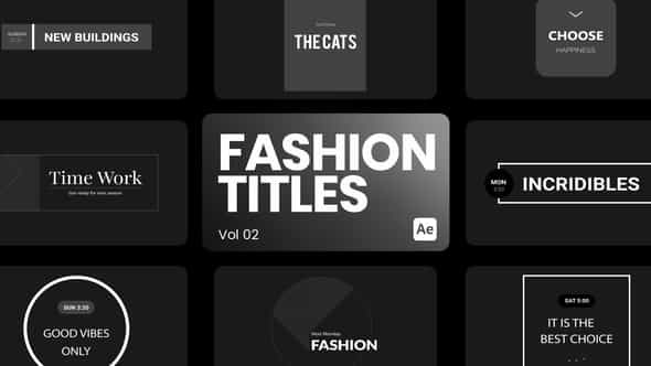 Fashion Titles 02 - VideoHive 44038658