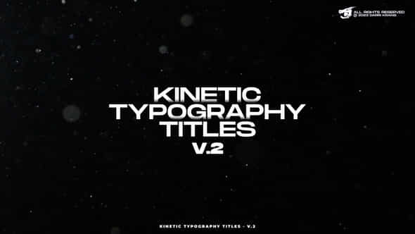 Kinetic Typography Titles Pp - VideoHive 48792163