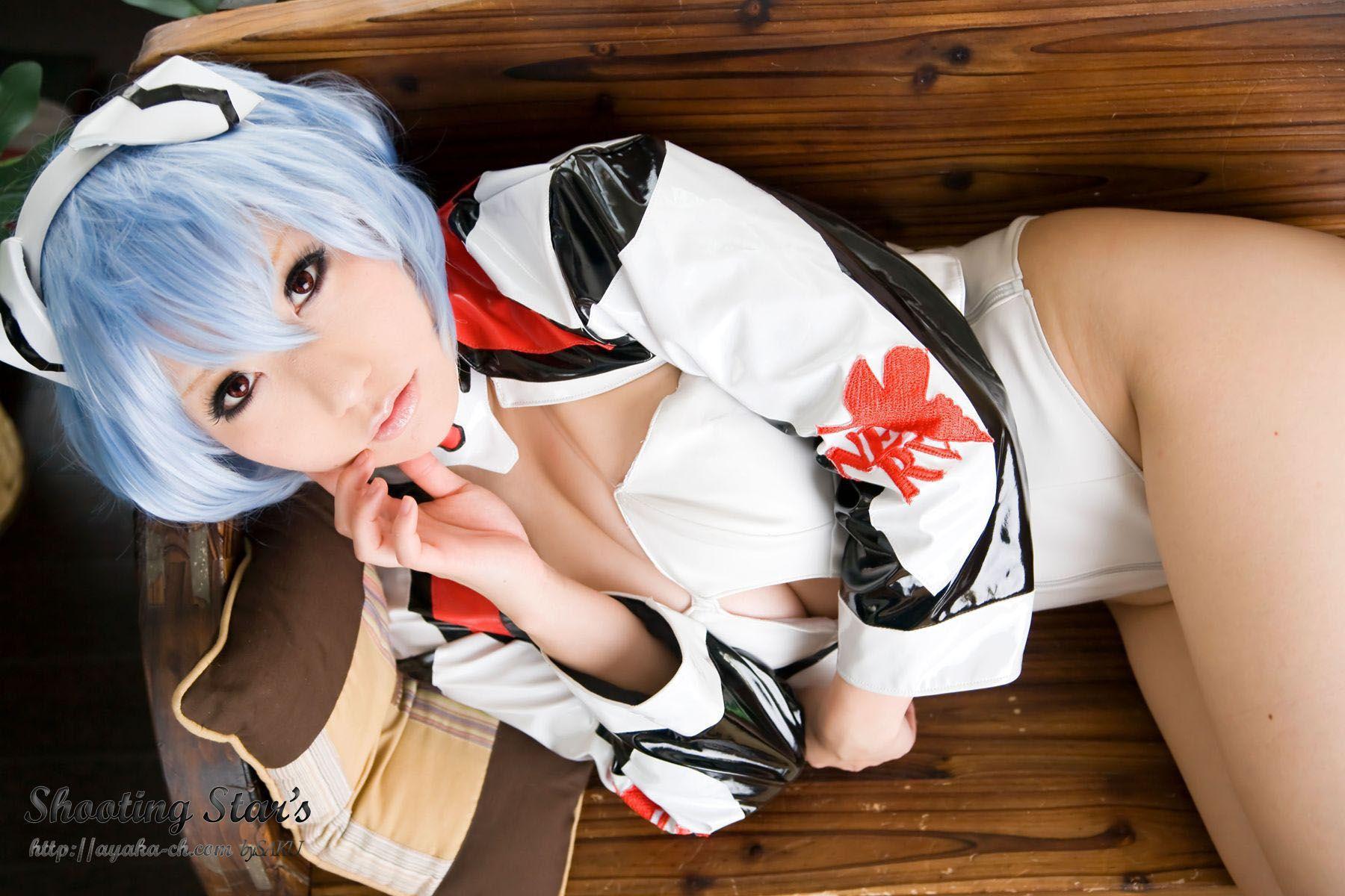 サク (绫香) 《Shinseiki Evangelion》Ayanami Rei [Shooting Star’s] 写真集(95)