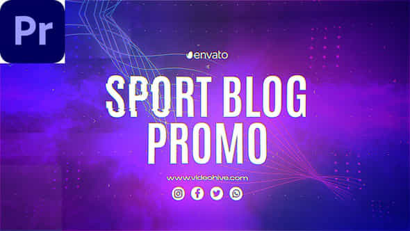 Sports Blog Promo - VideoHive 43432730