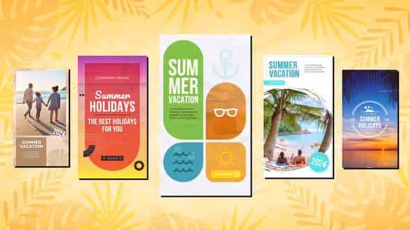 Summerbeach Tropical Vertical Travel Stories 2 - VideoHive 51653552