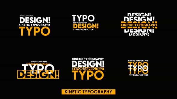 Kinetic Text Ver 3 - VideoHive 49647043