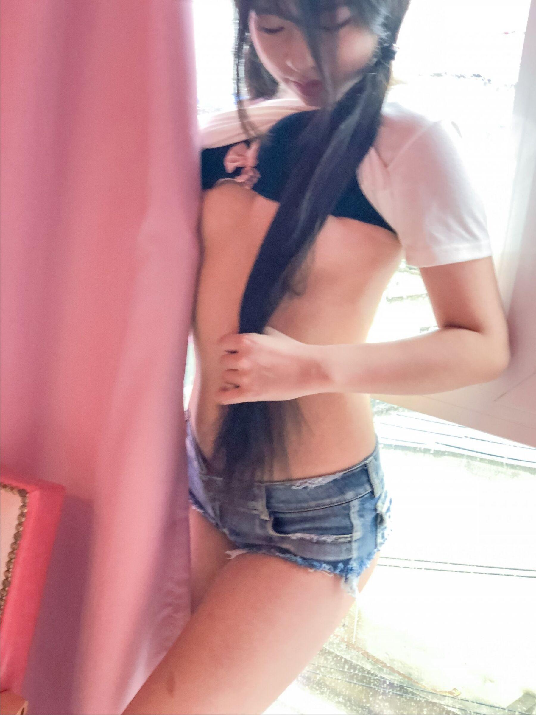 国模人体 是你的猫仙啊《窗前粉红少女》(25)