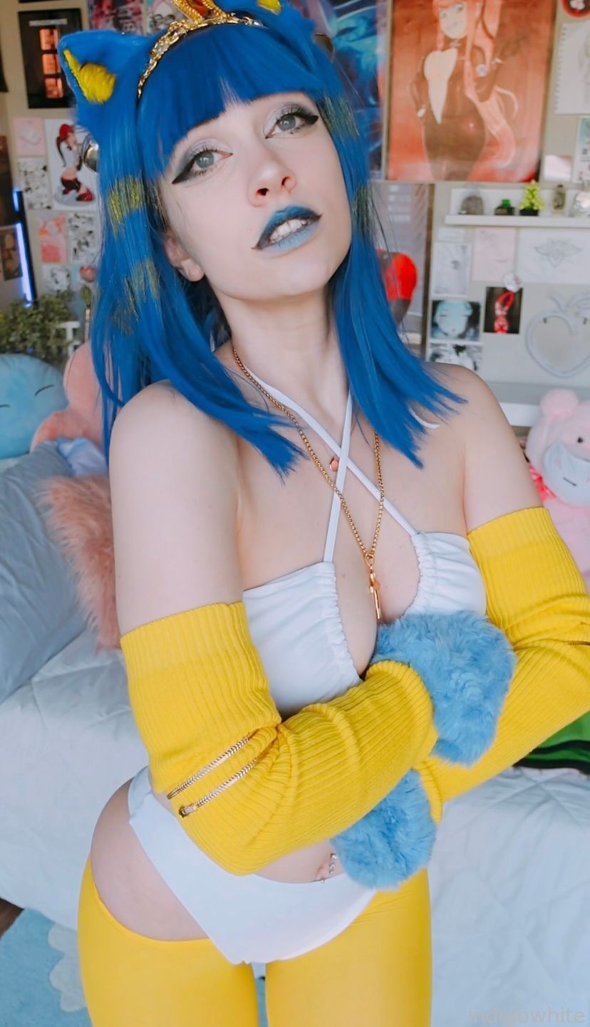 Indigo White - Ankha
