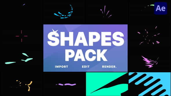 Shapes Pack | After Effects - VideoHive 35863871