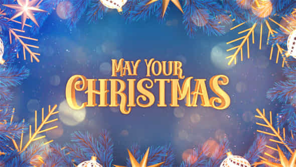Christmas Intro I Chistmas Wishes - VideoHive 49347145