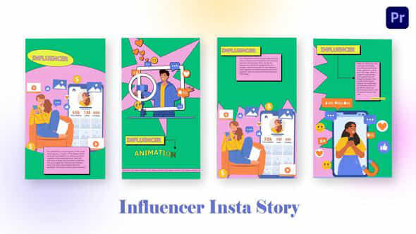 Influencer Instagram Story - VideoHive 44604191