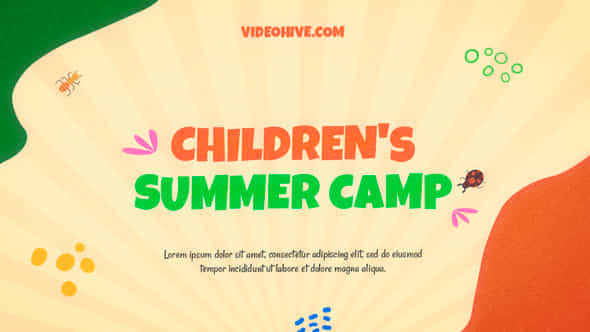 Summer Camp Opener - VideoHive 53077978