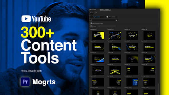 Content Tools For Premiere Pro - VideoHive 36583411