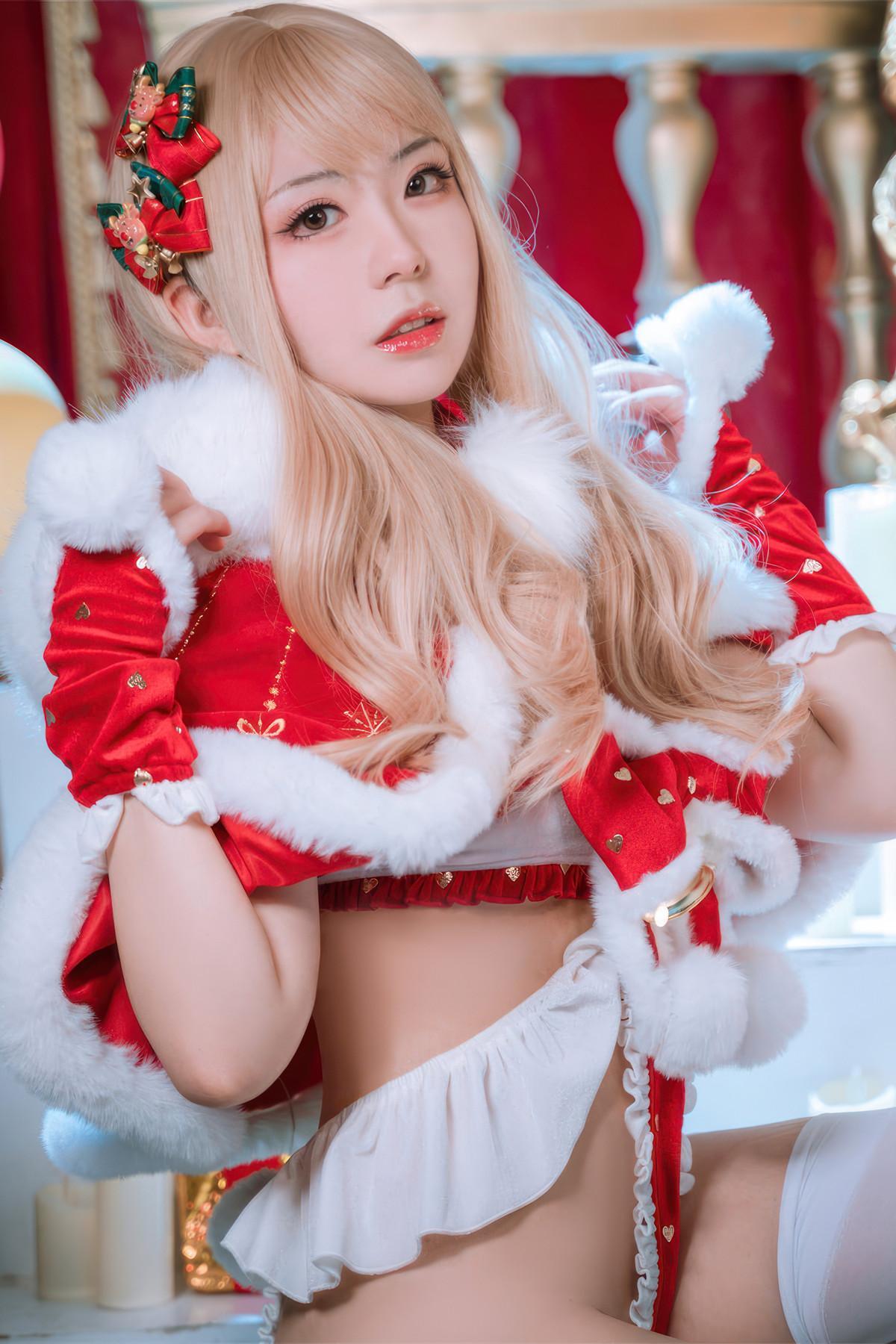 Cosplay 虎森森 圣诞精灵 Christmas(12)