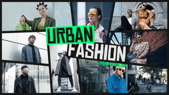 Multiscreen Urban Fashion Promo - VideoHive 49307583