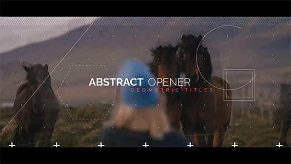 Abstract Opener - Geometric Titles - VideoHive 18517953