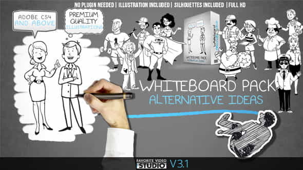 Whiteboard: Alternative Ideas v3.2 - VideoHive 5874955