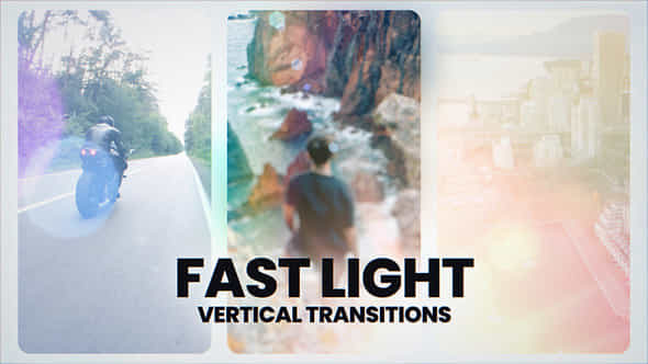 Fast Light Transitions - VideoHive 56023052