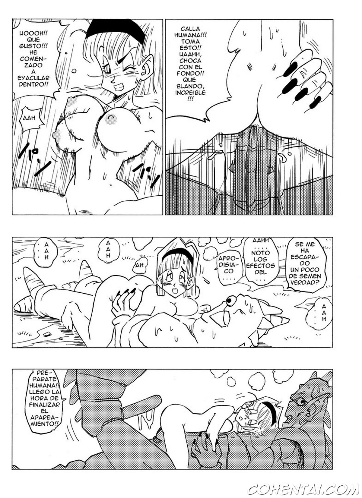 Fake Namekians (Dragon Ball Z) xxx comics manga porno doujin hentai español sexo 