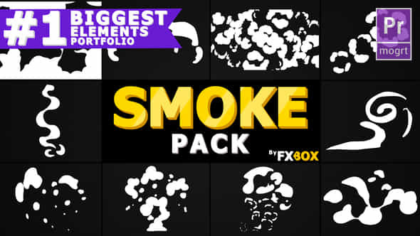 Smoke Elements - VideoHive 23590145