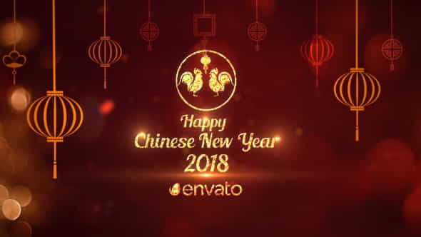 Chinese New Year Greetings 2018 - VideoHive 19289792