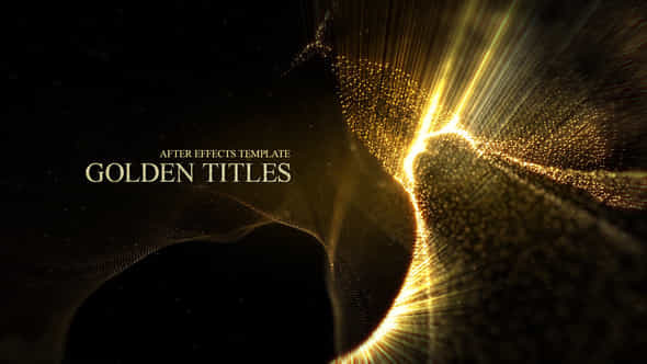 Golden Epic Titles - VideoHive 9594737